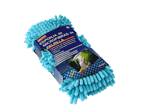 ESPONJA DE MICROFIBRA 87 gr - 24x12x5 Cms